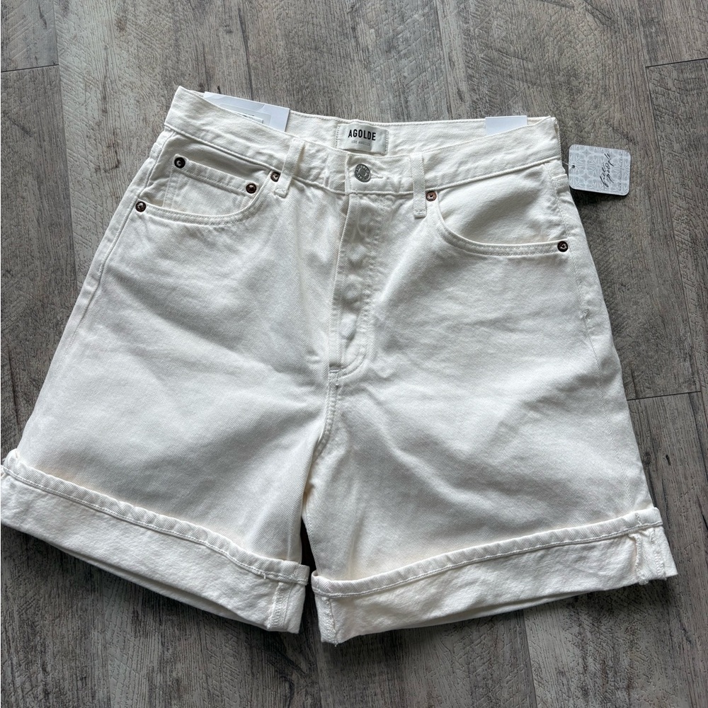 Agolde dame denim shorts